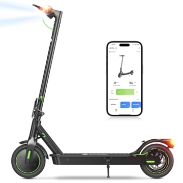 isinwheel Electric Scooter with 19 MPH Speed and 19 Miles Range