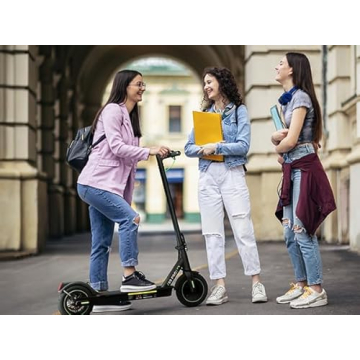 isinwheel Electric Scooter with 19 MPH Speed and 19 Miles Range