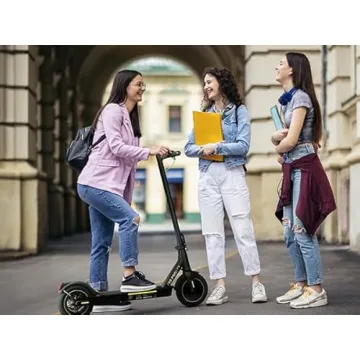 isinwheel Electric Scooter with 19 MPH Speed and 19 Miles Range