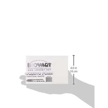 INOVART Presto Foam Printing Plates Econo Pack, 4"x6", 100 Sheets