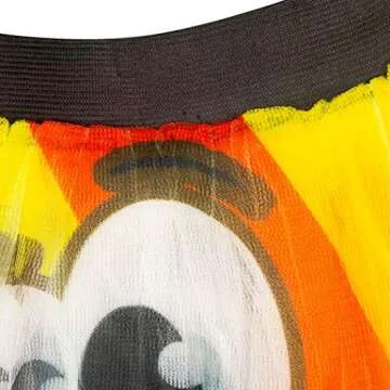 Gone For a Run Runners Printed Tutu Lightweight | One Size Fits Most | Colorful Running Skirts | Goofy Turkey