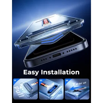 MAGIC JOHN Privacy Glass Screen Protector for iPhone 17 Pro