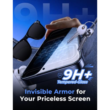 MAGIC JOHN Privacy Glass Screen Protector for iPhone 17 Pro
