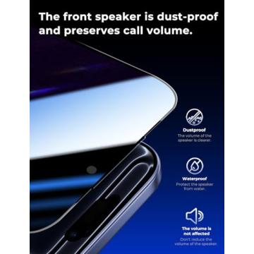 MAGIC JOHN Privacy Glass Screen Protector for iPhone 17 Pro