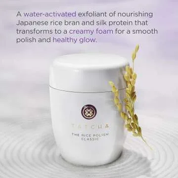 Tatcha Rice Polish Exfoliator for Glowing Skin