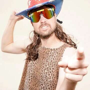 Pit Viper Sunglasses Original Wide Fit with Rainbow Lens