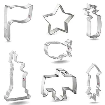 Foose Patriotic Cookie Cutters Set – 7 Designs