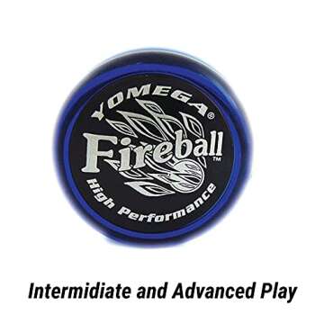 Yomega Fireball – High Performance Transaxle Yoyo, for Intermediate, Advanced and Pro Level String Trick Play (Colors May Vary)