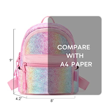 Charming mibasies Rainbow Mini Backpack for Kids