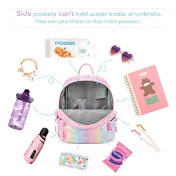 Charming mibasies Rainbow Mini Backpack for Kids