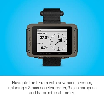 Garmin Foretrex 901 GPS Navigator for Outdoor Adventures