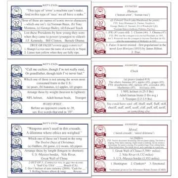 Wit's End — A Smart, Mind-Bending Trivia & Brain Teaser Game That Will Challenge Your Wits & Knowledge — Adult & Family Night Fun