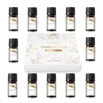 EUQEE 12PCS Fragrance Oils Gift Set - Create Your Signature Scents!