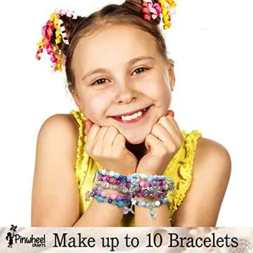 Mermaid Charm Bracelet Kit for Kids - DIY Jewelry Making