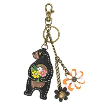 CHALA Purse Charm - Bear Mini Keychain for Stylish Accessory