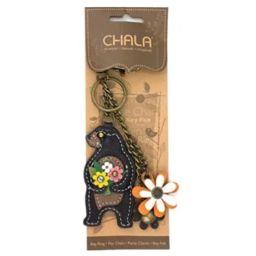 CHALA Mini Charming Keychain with Decorative Bonus Charm