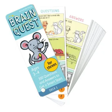 Brain Quest for Threes 300 Q&A Cards Smart Start Fun Learning