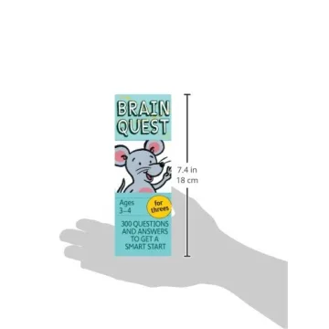 Brain Quest for Threes 300 Q&A Cards Smart Start Fun Learning
