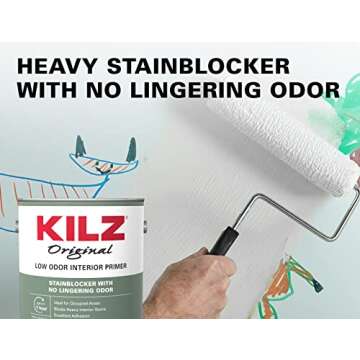 KILZ Original Low Odor Primer, Interior, 1 Quart