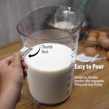 Durable 4 qt Cambro Liquid Measuring Cup for All Uses