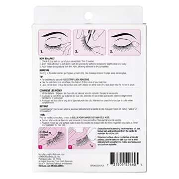 Kiss So Wispy 11 5 Pairs Pack of 3 Natural Lashes