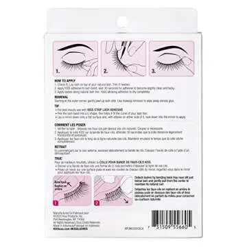 Kiss So Wispy 11 5 Pairs Pack of 3 Natural Lashes