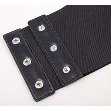 GRACE KARIN Womens Corset Belt Vintage Lace-up Cinch Elastic Waist Belt