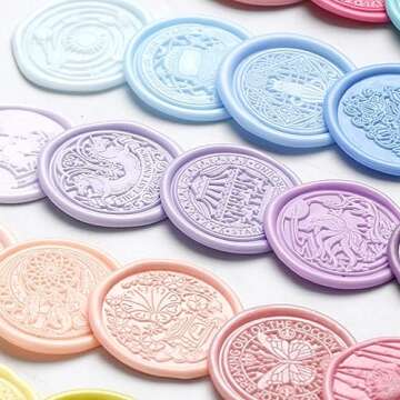 700pcs Wax Seal Beads Sunflower Colors for Crafts