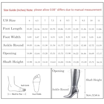 Stylish Modatope Knee High Crocodile Boots for Women