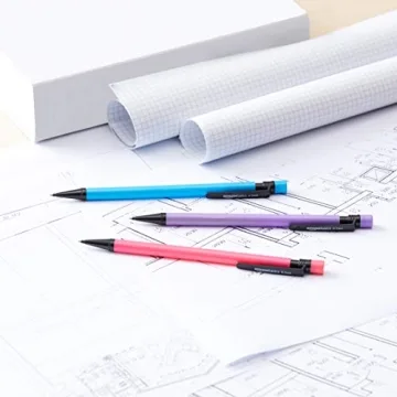 Amazon Basics 0.7mm Mechanical Pencils - Multicolor, 48-Pack