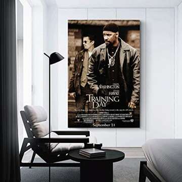 Shop ASDSH Training Day Movie Posters Canvas Art Online