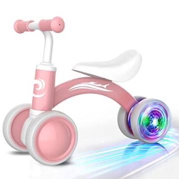 Colorful Lighting Baby Balance Bike Toys for Girls