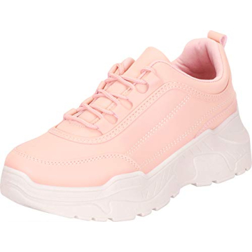 Retro 90s Ugly Dad Lace-Up Sneakers for Trendy Women