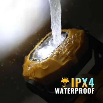 LED Rechargeable Work Light, 1500LM Portable COB Magnetic Lights with 3 Modes & 360° Rotatable, IPX4 Waterproof Worklight for Car Repairing, Job Site Lighting, Emergency (1 PC)