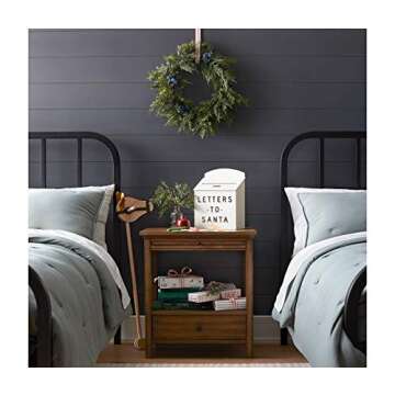 Hearth & Hand with Magnolia 18" Faux Juniper Wreath with Berries