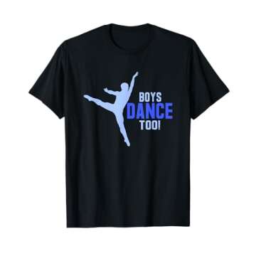 Boys Dance Too! Pointe Dancer shirt T-Shirt