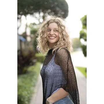 Back From Bali Womens Sheer Poncho Shrug Bolero, Lightweight Summer Shrug Pullover Sweater Mocca