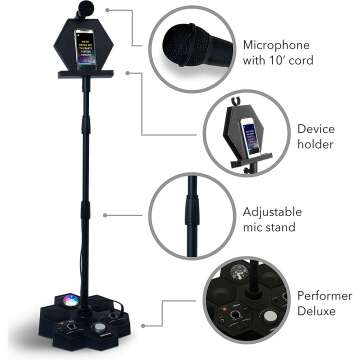 All-In-One karaoke machine with Bluetooth for everyone