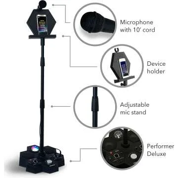 All-In-One karaoke machine with Bluetooth for everyone
