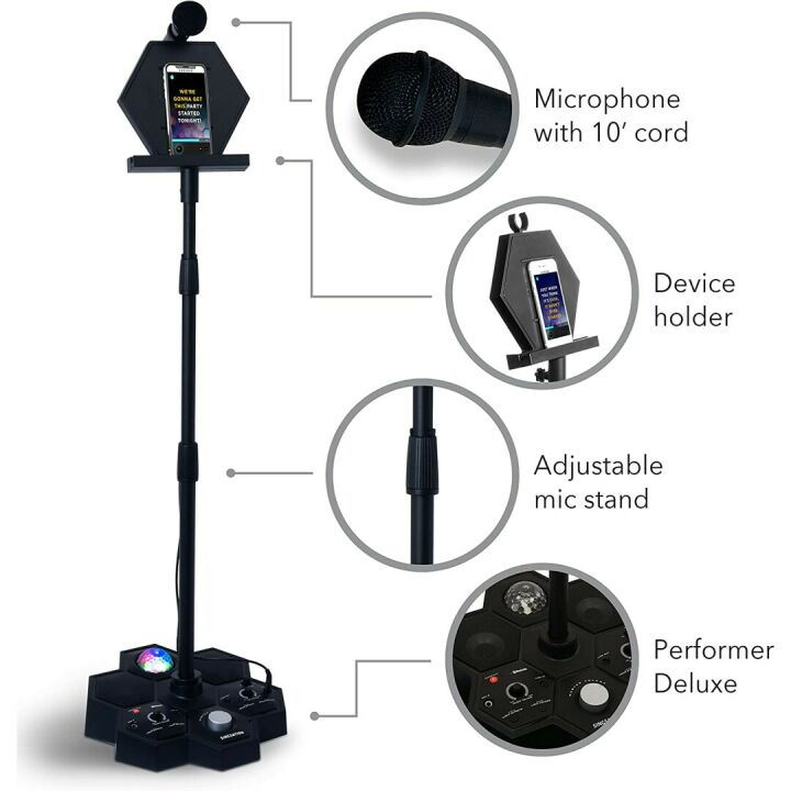 All-In-One karaoke machine with Bluetooth for everyone
