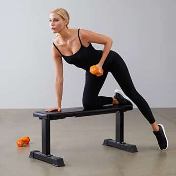 Amazon Basics 6lb Neoprene Dumbbells - Durable & Stylish