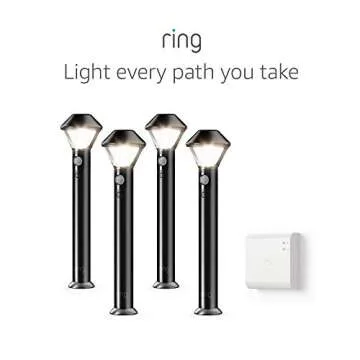 Ring Smart Pathlight Starter Kit - Battery Powered Security Lighting