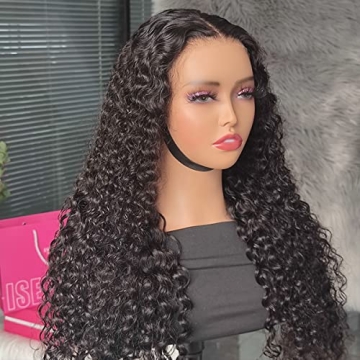 ISEE HAIR Water Wave Lace Front Wig Glueless 20 Inch