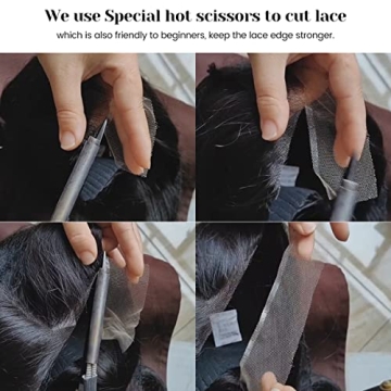 ISEE HAIR Water Wave Lace Front Wig Glueless 20 Inch