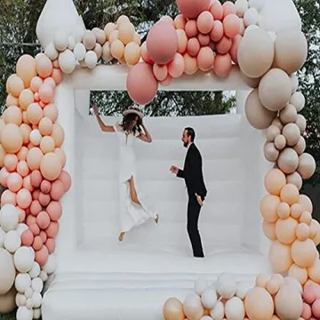 King White Castle Bounce House for Weddings & Parties