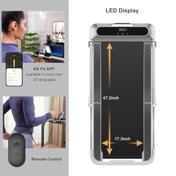 Compact WalkingPad R2 Treadmill for Home Fitness