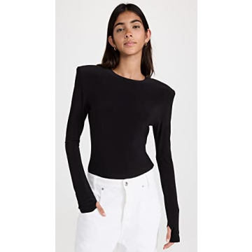 Stylish Norma Kamali Women's Shoulder Pad Top for All Occasions