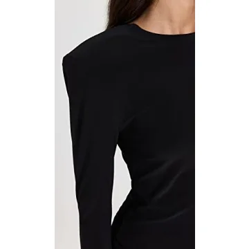 Stylish Norma Kamali Women's Shoulder Pad Top for All Occasions