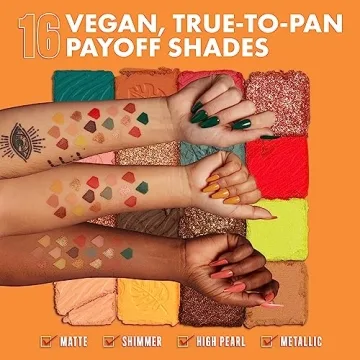 Vibrant Vegan Eyeshadow Palette - NYX Ultimate Shadow Palette