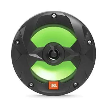 JBL MS65LB Marine 6.5 Inch Two-Way RGB-LED Speakers, Pair, Black
